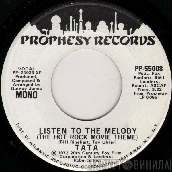 Tata Vega - Listen To The Melody (The Hot Rock Movie Theme)