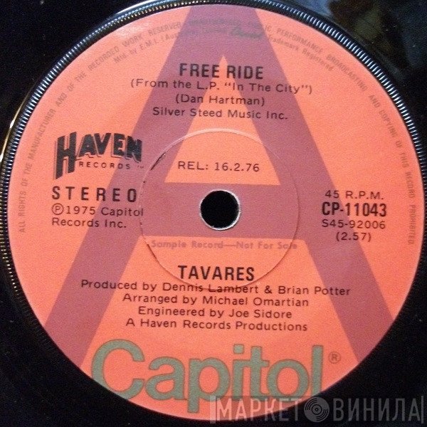 Tavares  - Free Ride