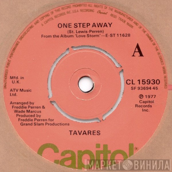 Tavares - One Step Away