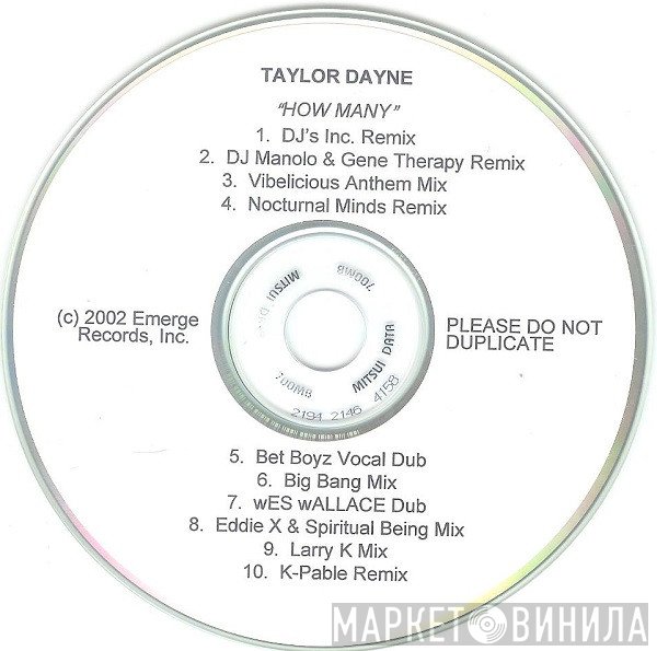 Taylor Dayne  - How Many
