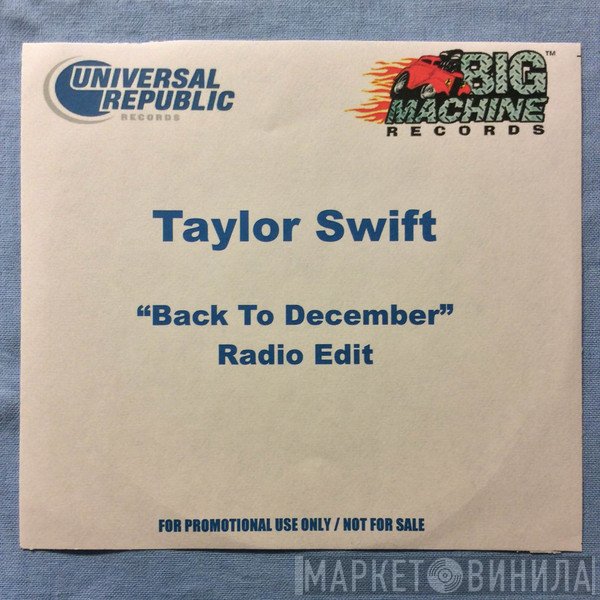 Taylor Swift  - Back To December