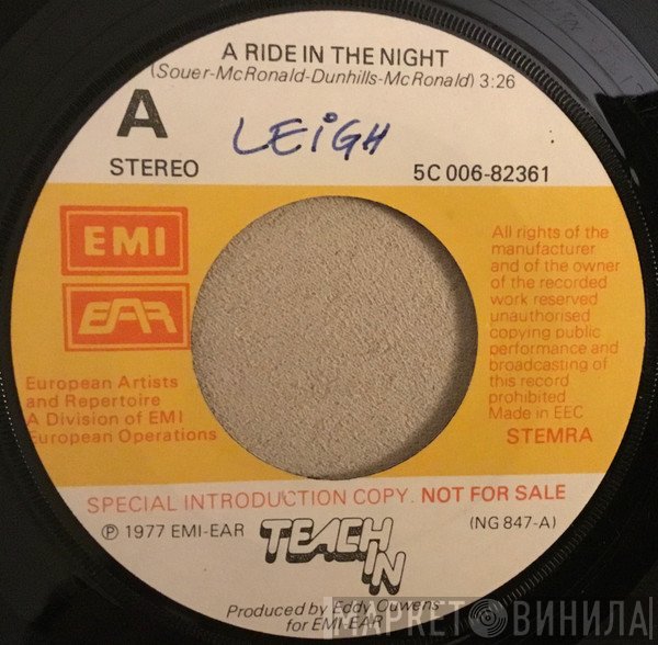 Teach-In  - A Ride In The Night