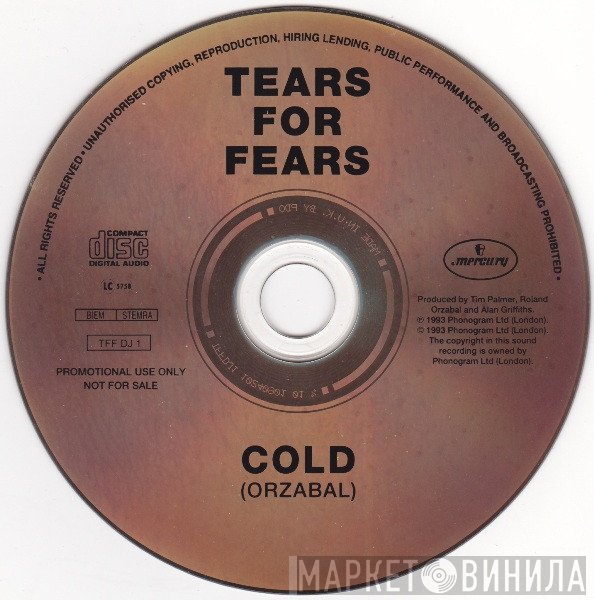Tears For Fears  - Cold