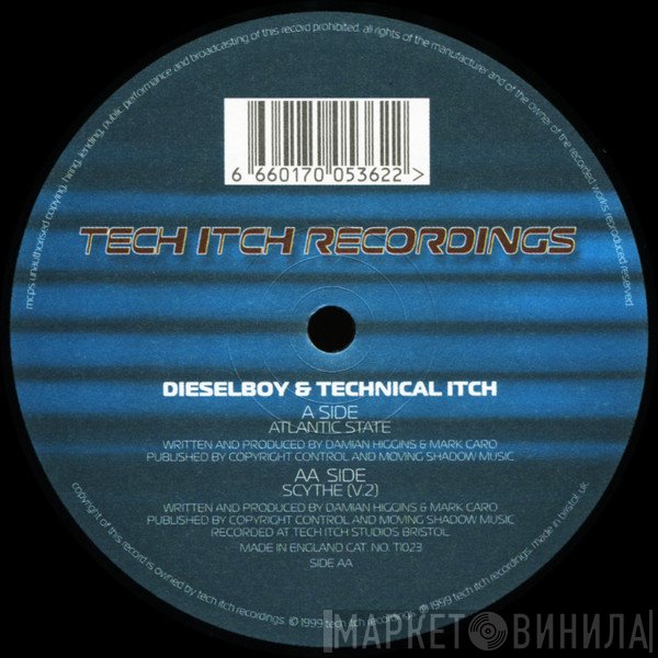 Technical Itch, Dieselboy - Atlantic State / Scythe (V.2)