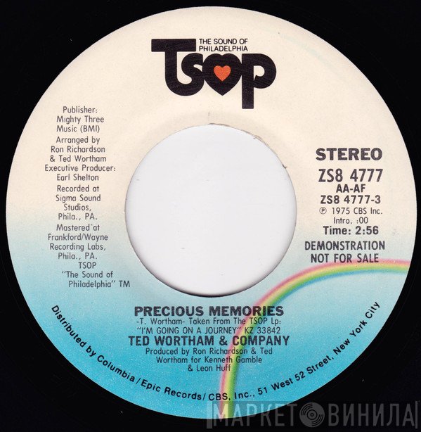 Ted Wortham & Company - Precious Memories / Take The Lord Everywhere