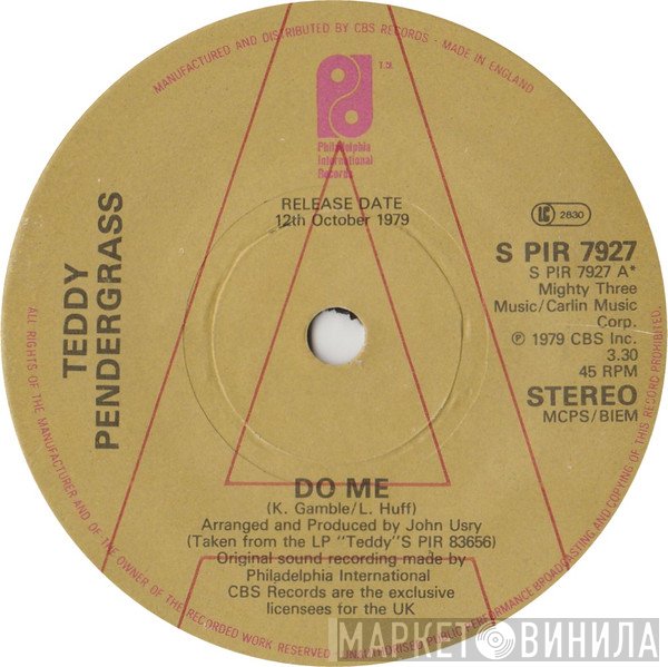 Teddy Pendergrass  - Do Me