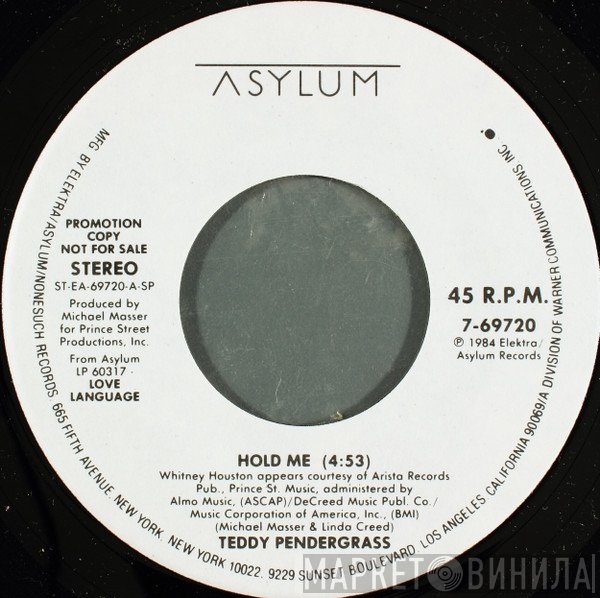 Teddy Pendergrass - Hold Me