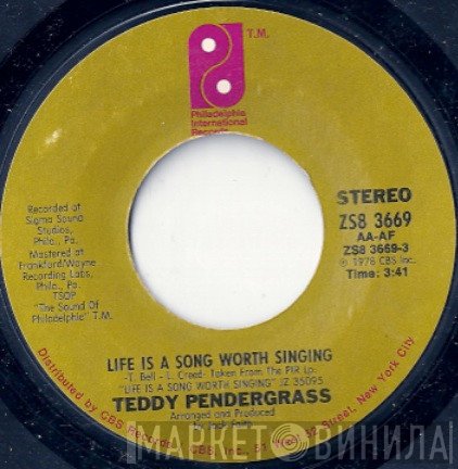 Teddy Pendergrass - Life Is A Song Worth Singing