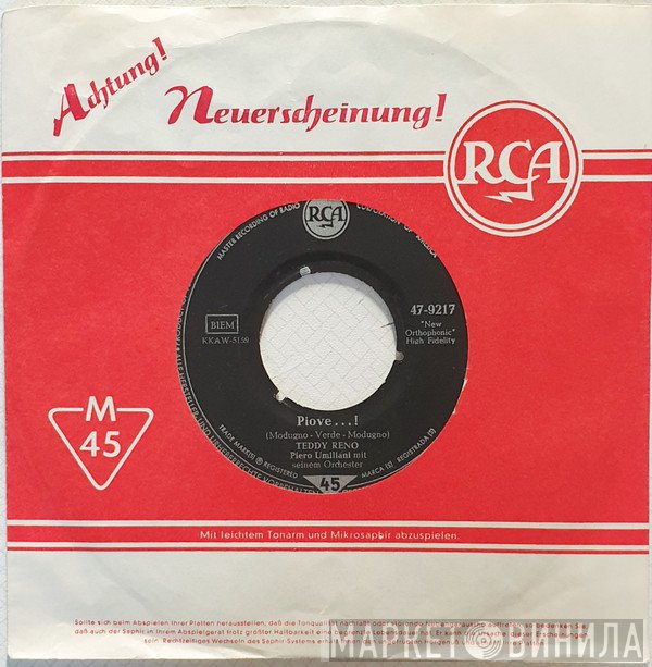 Teddy Reno  - Li' Per Li' / Piove ... !