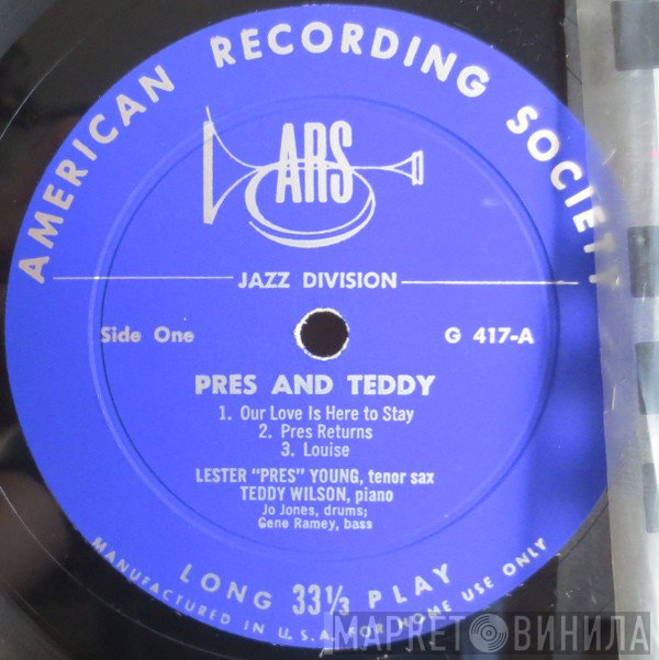 Teddy Wilson, Lester Young - Pres And Teddy