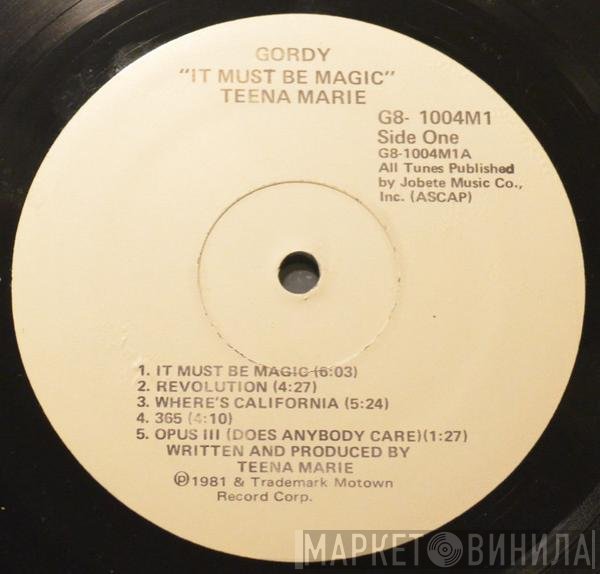 Teena Marie - It Must Be Magic