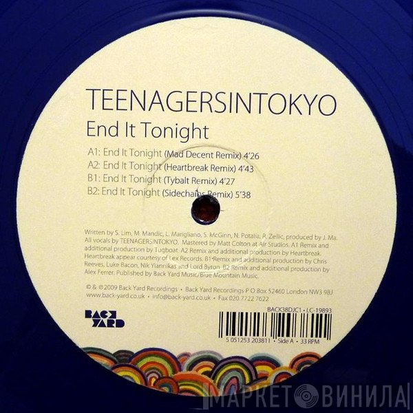 Teenagersintokyo - End It Tonight