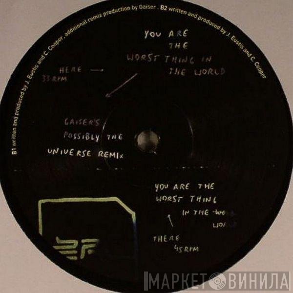 Telefon Tel Aviv - You Are The Worst Thing In The World (Remixes)
