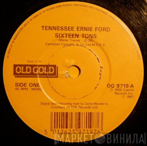 Tennessee Ernie Ford, Lou Busch - Sixteen Tons / Zambesi