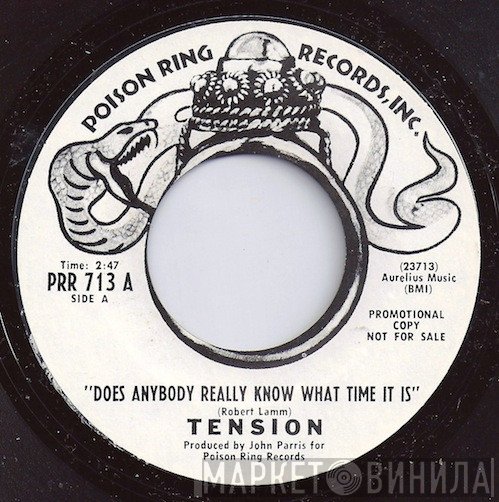 Tension  - Does Anybody Really Know What Time It Is / It's A Fact