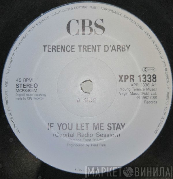 Terence Trent D'Arby  - If You Let Me Stay