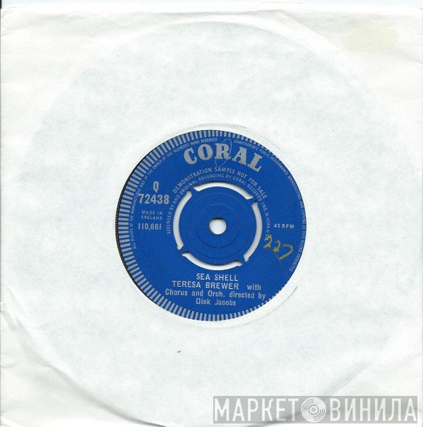 Teresa Brewer - Sea Shell / Little Miss Belongs To No One