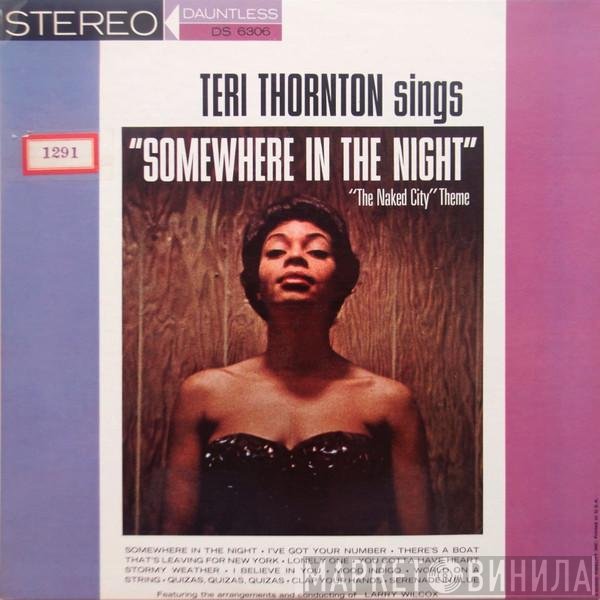 Teri Thornton  - Somewhere In The Night