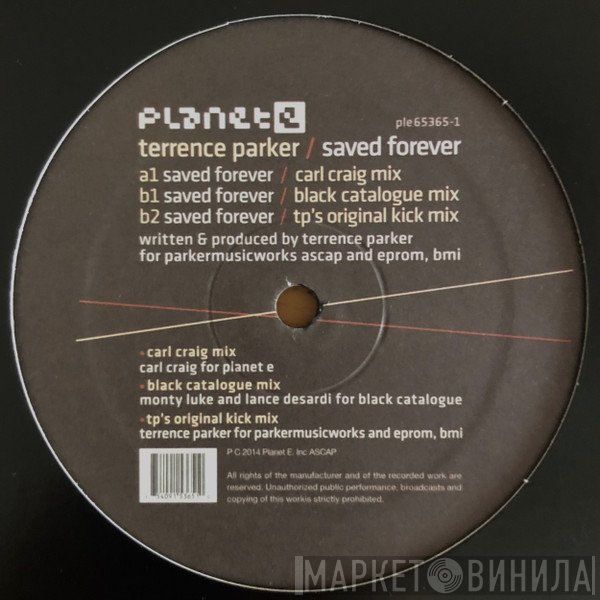 Terrence Parker  - Saved Forever