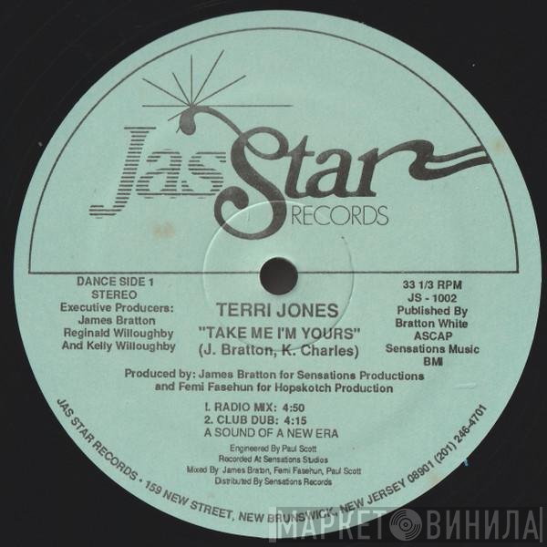 Terri Jones - Take Me I'm Yours