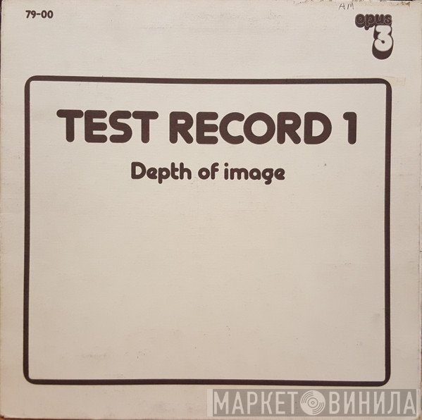  - Test Record 1 - Depth Of Image