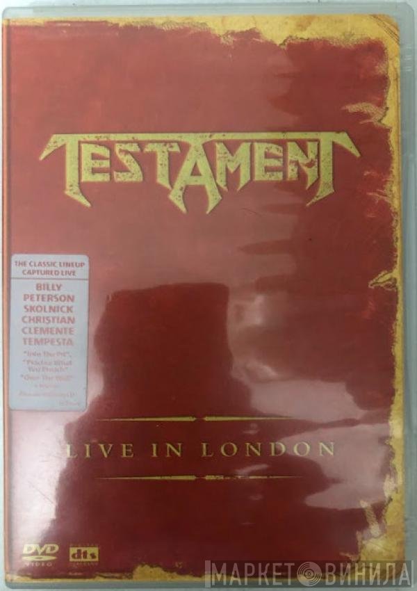 Testament   - Live In London