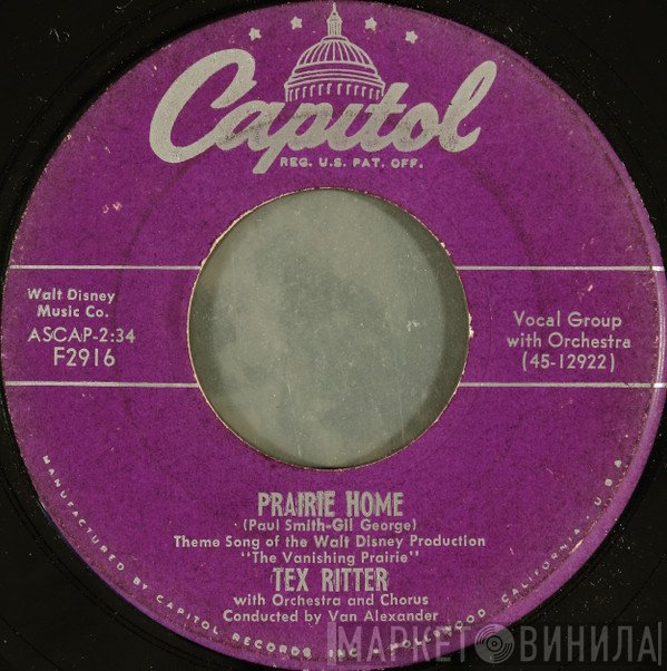 Tex Ritter  - Prairie Home / The Bandit