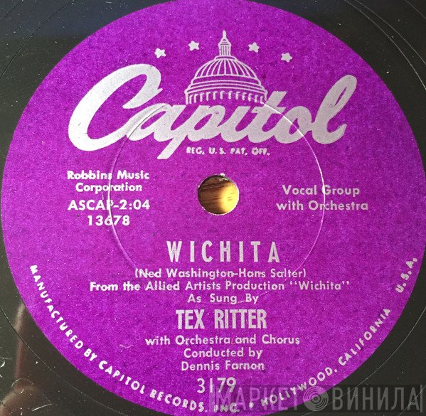 Tex Ritter  - Wichita / September Song