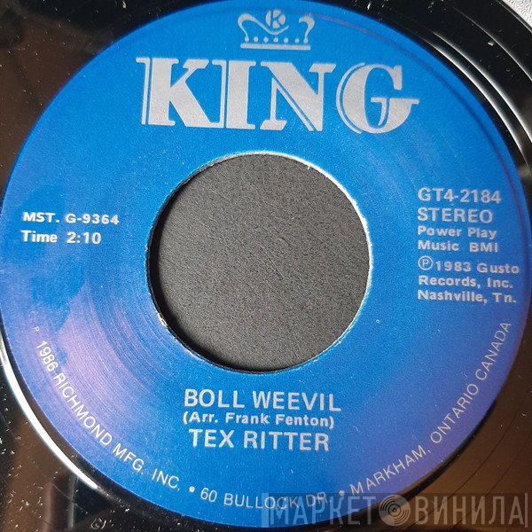 Tex Ritter  - Boll Weevil
