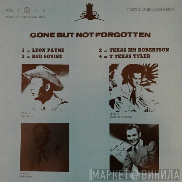 Texas Jim Robertson - Gone But Not Forgotten Vol. 2