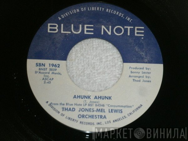 Thad Jones / Mel Lewis Orchestra  - Ahunk Ahunk