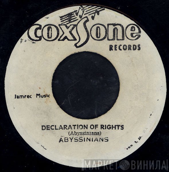 The Abyssinians  - Declaration Of Rights