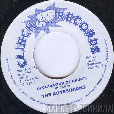 The Abyssinians  - Declaration Of Rights