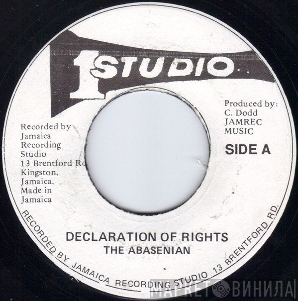 The Abyssinians  - Declaration Of Rights