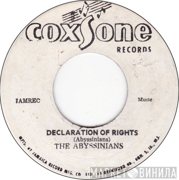 The Abyssinians  - Declaration Of Rights