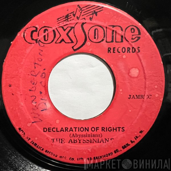 The Abyssinians  - Declaration Of Rights