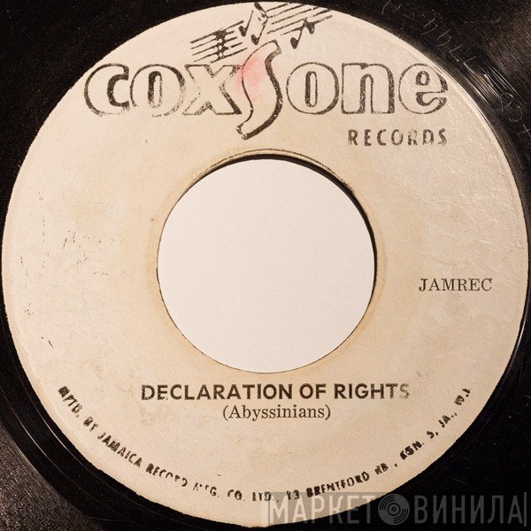 The Abyssinians  - Declaration Of Rights