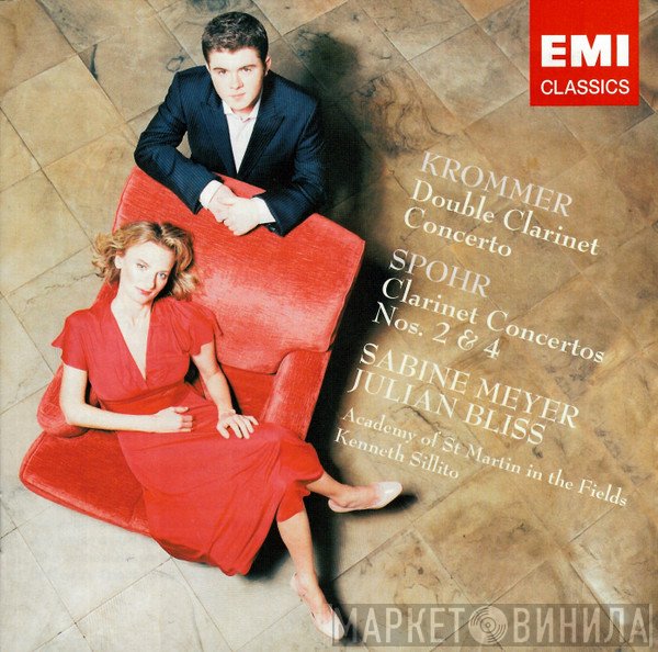 The Academy Of St. Martin-in-the-Fields, Sabine Meyer, František Vincenc Kramář - Krommer, Kenneth Sillito, Louis Spohr, Julian Bliss - Krommer - Double Clarinet Concerto, Spohr - Clarinet Concertos Nos. 2 & 4