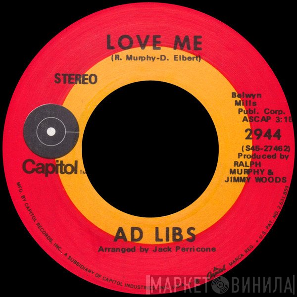 The Ad Libs - Love Me