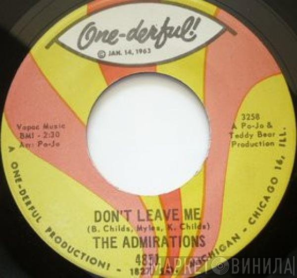 The Admirations - Don't Leave Me