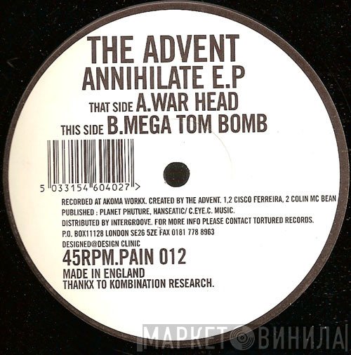 The Advent - Annihilate E.P