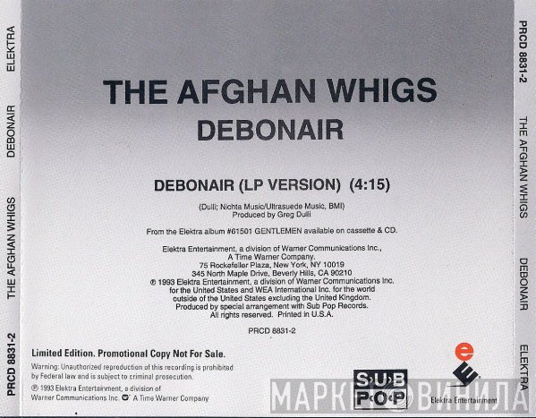 The Afghan Whigs - Debonair