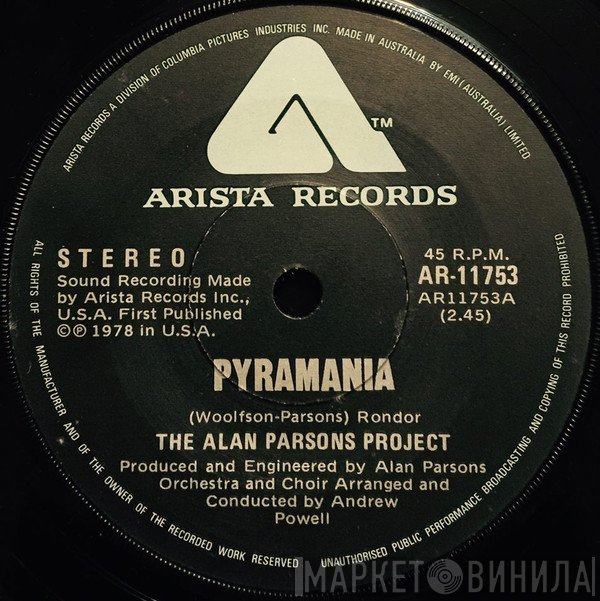 The Alan Parsons Project  - Pyramania