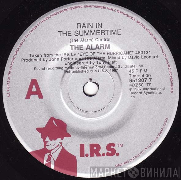 The Alarm  - Rain In The Summertime