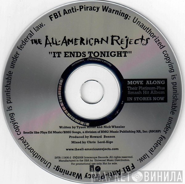 The All-American Rejects - It Ends Tonight