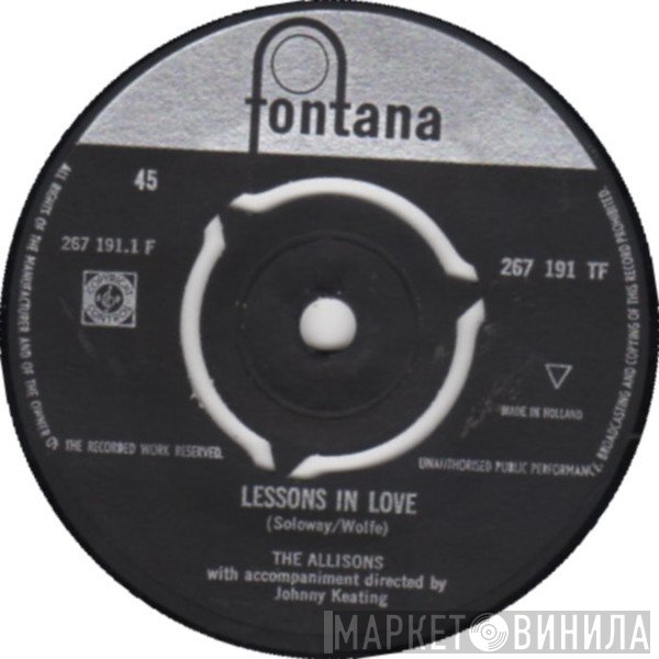 The Allisons  - Lessons In Love