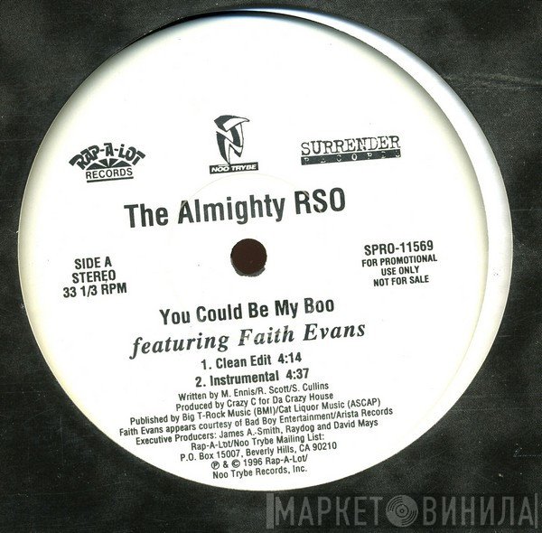 The Almighty RSO - You Could Be My Boo