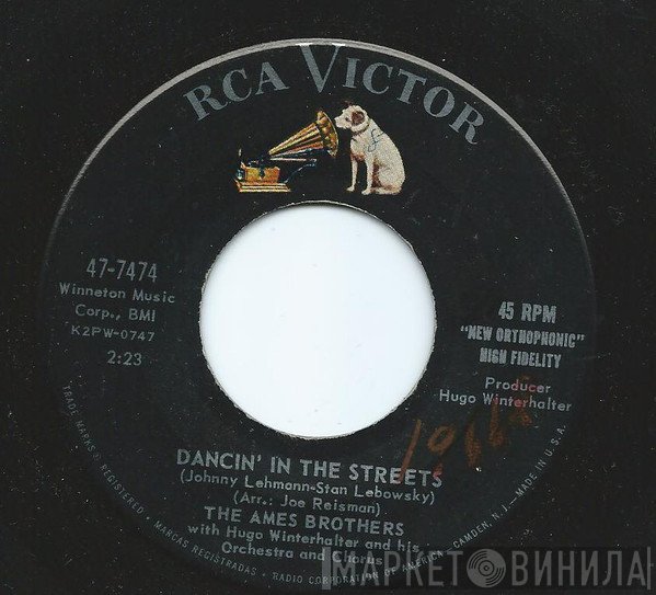 The Ames Brothers  - Dancin' In The Streets