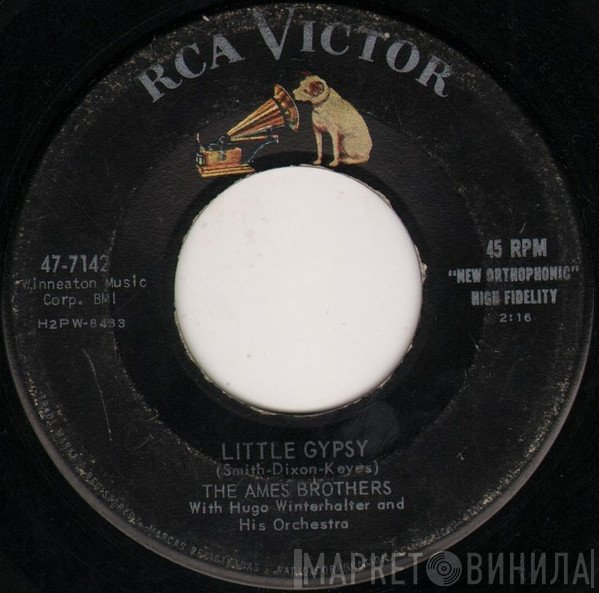The Ames Brothers With Hugo Winterhalter Orchestra  - Little Gypsy / In Love
