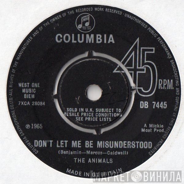 The Animals - Don't Let Me Be Misunderstood
